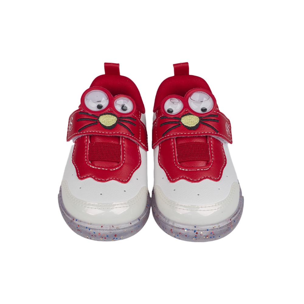 T&ecirc;nis Infantil Pampili Chocomonstros Fil&oacute; Branco, , large. image number 4