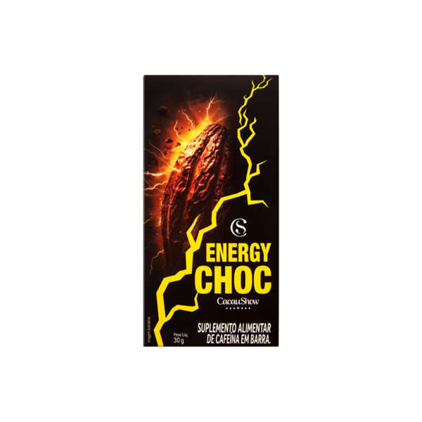 Tablete de Chocolate ao Leite Energy 30g