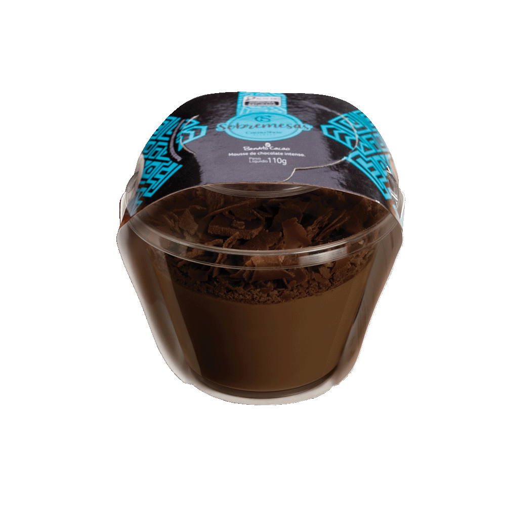 Mousse Bendito Cacao de Chocolate Intenso 110g, , large. image number 0