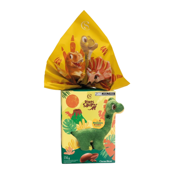 Ovo de P&aacute;scoa Pel&uacute;cia de Ombro Dylan com Im&atilde; 170g