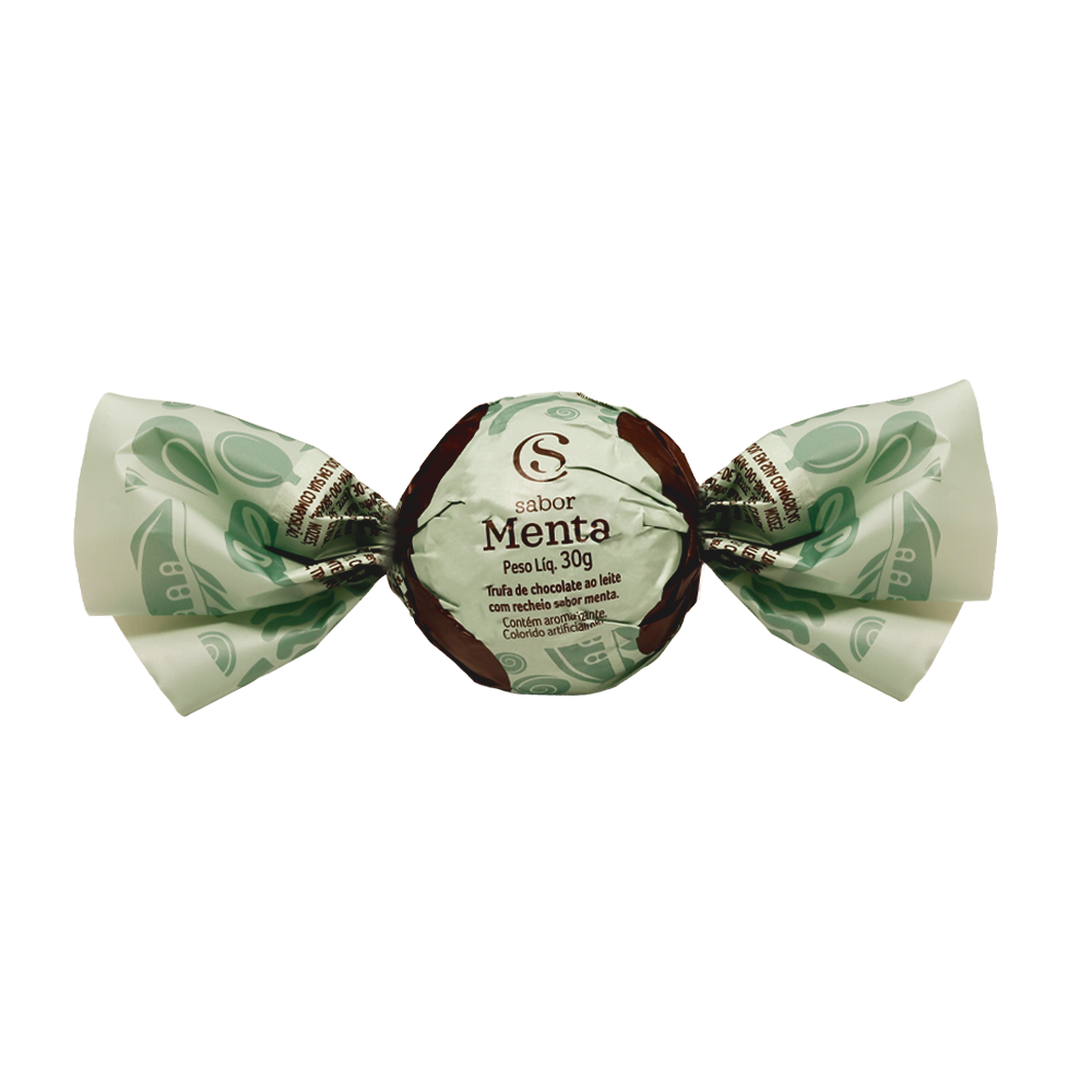 Trufa ao Leite de Menta 30g, , large. image number 0