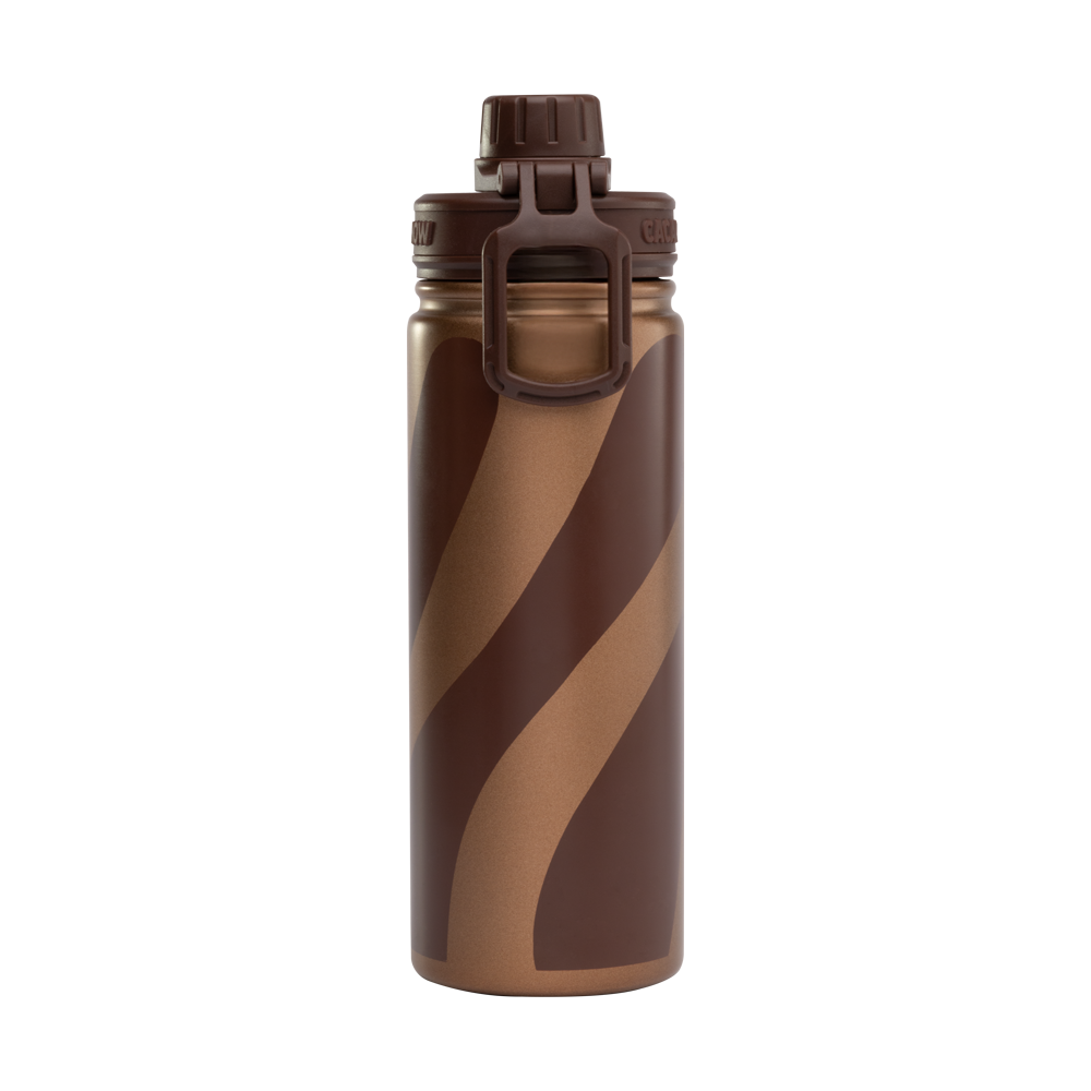 Garrafa T&eacute;rmica Marrom Cacau Show, , large. image number 0