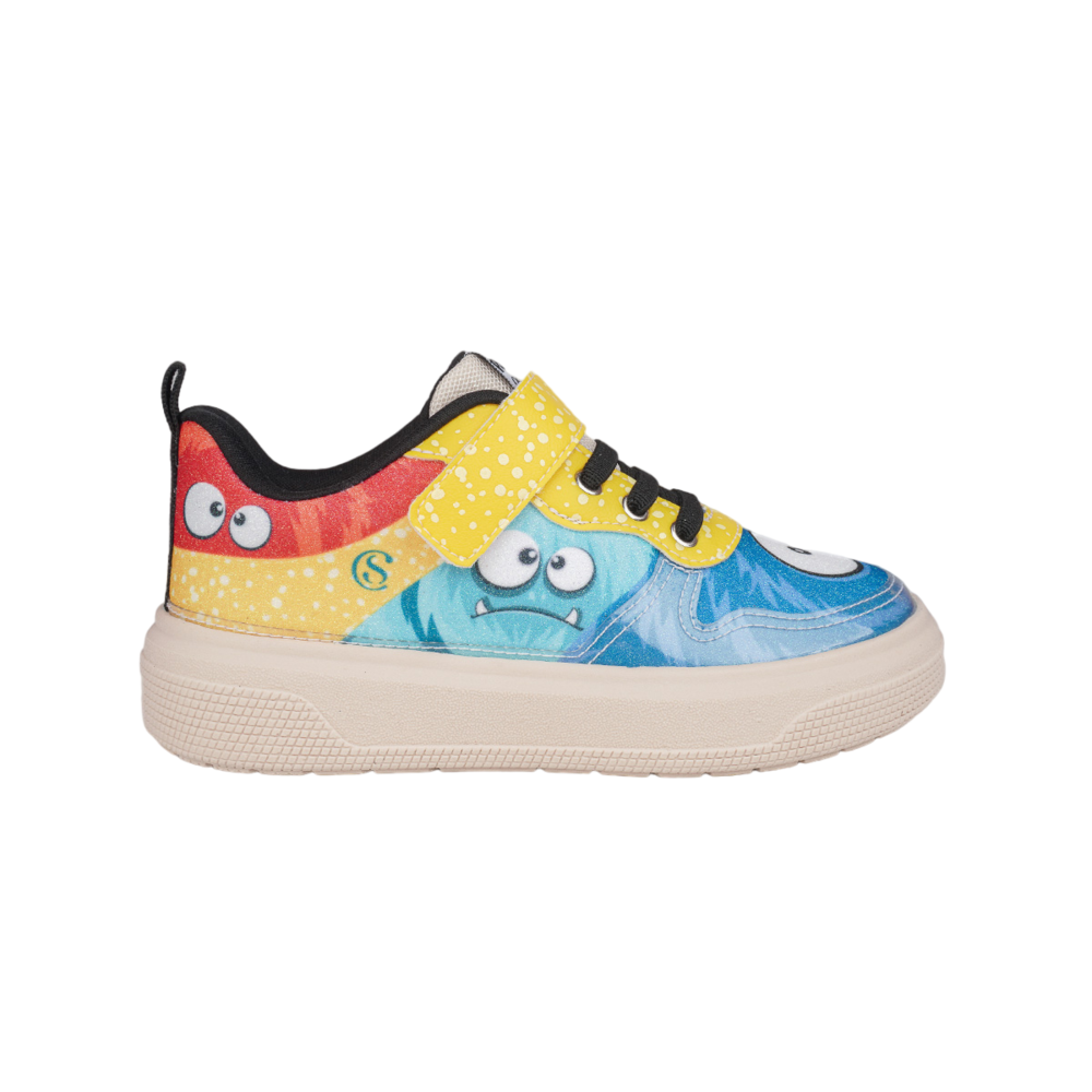 T&ecirc;nis Pampili Chocomonstros Glitter Colorido, , large. image number 1