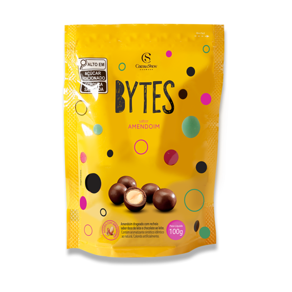 Drageado Bytes de Amendoim 100g