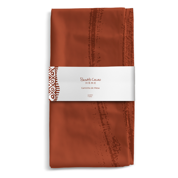 Caminho de Mesa Terracota Bendito Cacao