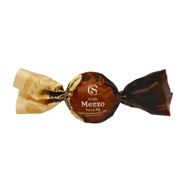 Trufa de Chocolate ao Leite e Branco Mezzo 30g