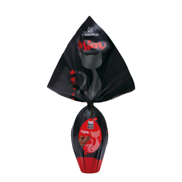 Ovo de P&aacute;scoa ao Leite Miau 200g