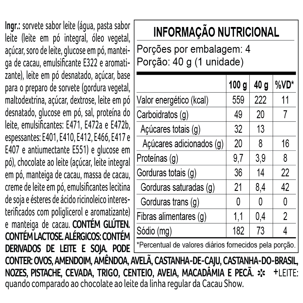 Sorvete laCreme Kids 160g, , large. image number 1