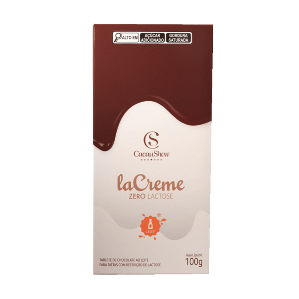 Tablete laCreme de Chocolate Zero Lactose 100g