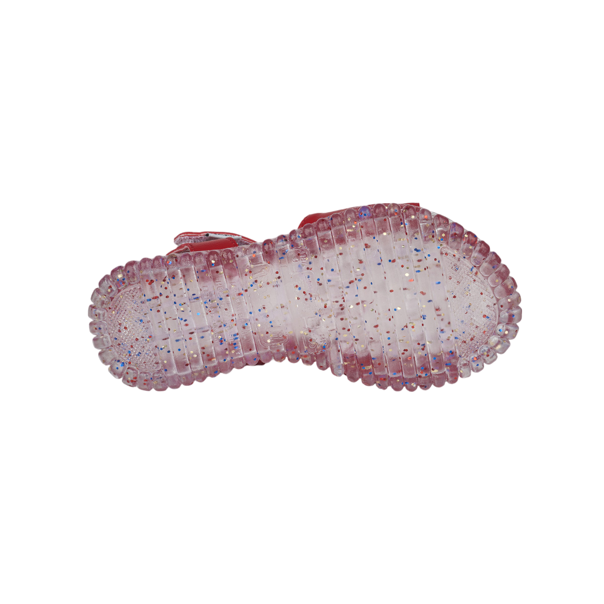 Sand&aacute;lia Infantil Pampili Chocomonstros Vermelha, , large. image number 2