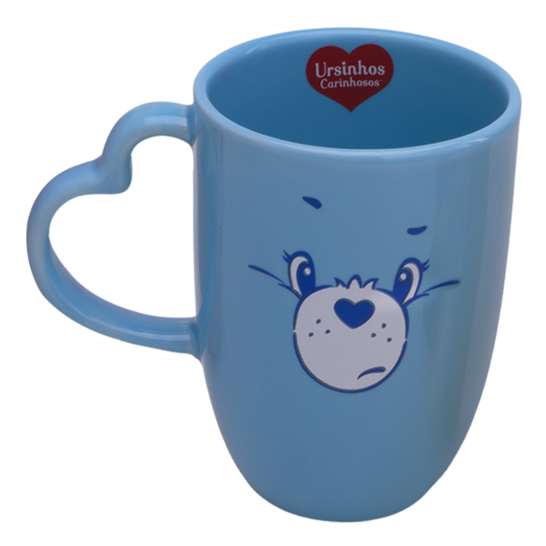 Caneca Ursinhos Carinhosos Zangadinho Azul 350ml