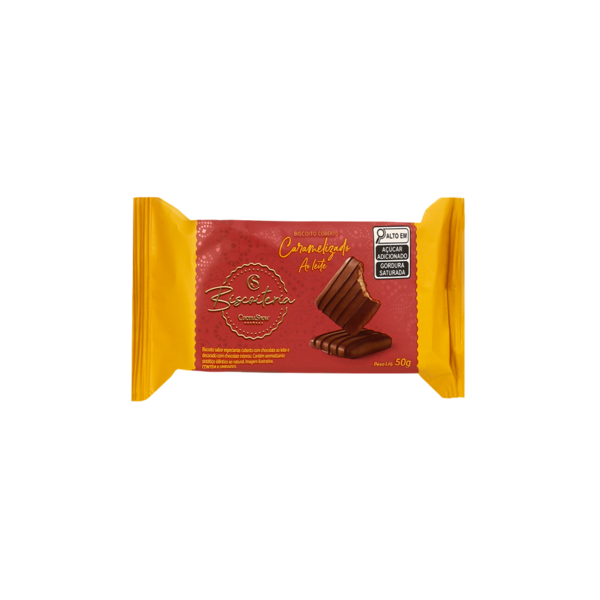 Biscoito Caramelizado ao Leite 50g