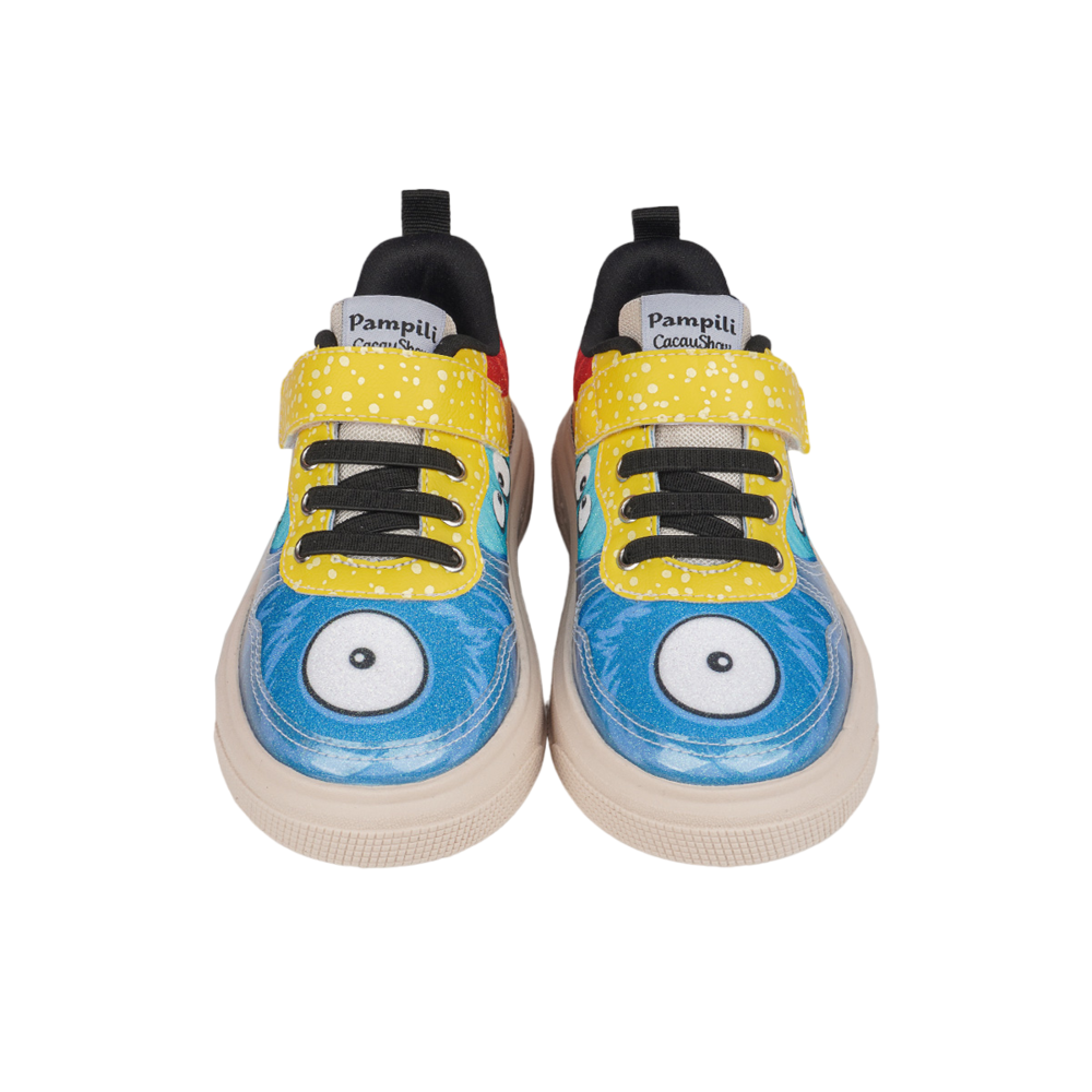 T&ecirc;nis Pampili Chocomonstros Glitter Colorido, , large. image number 4