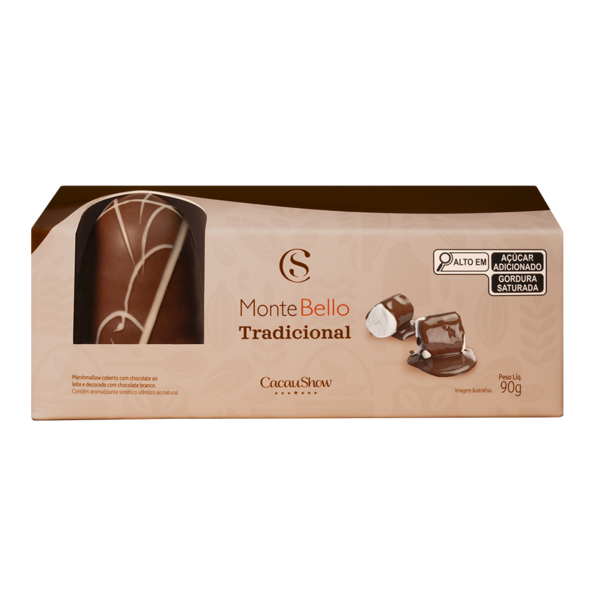 Marshmallow MonteBello Tradicional 90g