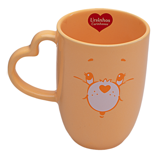 Caneca Ursinhos Carinhosos Sol Amarela 350ml