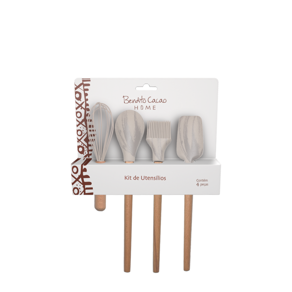 Kit Utens&iacute;lios Off White Bendito Cacao