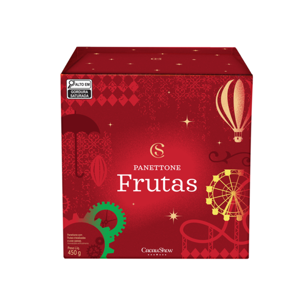 Panetone de Frutas 450g