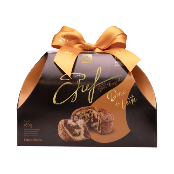 Bolo de P&aacute;scoa do Chef Doce de Leite 450g, , large. image number 0