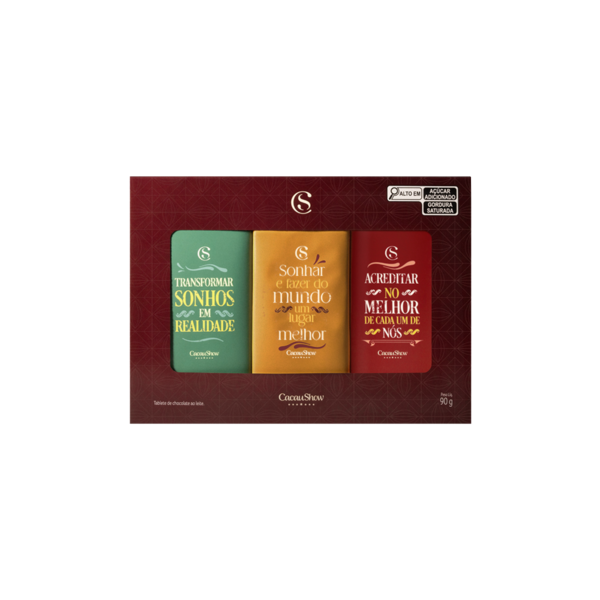 Caixa de Tabletes Professores 90g