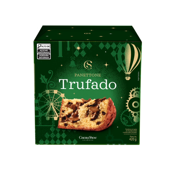 Panetone de Chocolate ao Leite 420g